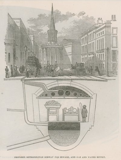 Föreslagen Metropolitan tunnelbana av English School
