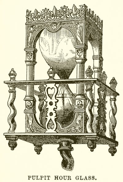 Kanzel-Sanduhr von English School