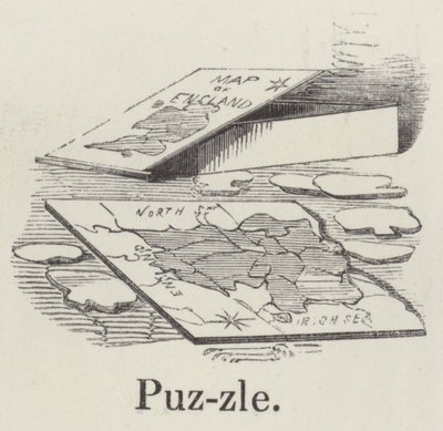 Pussel (gravyr) av English School
