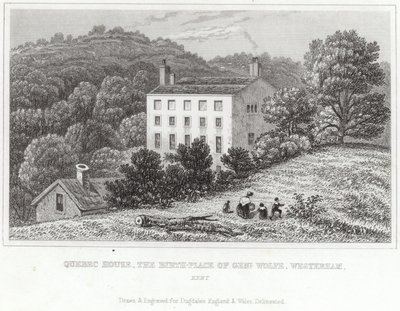 Quebec House, födelseplatsen för general Wolfe i Westerham av English School