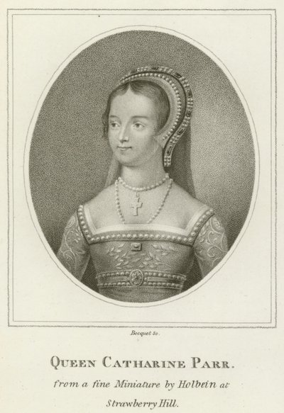 Drottning Catharine Parr (gravyr) av English School