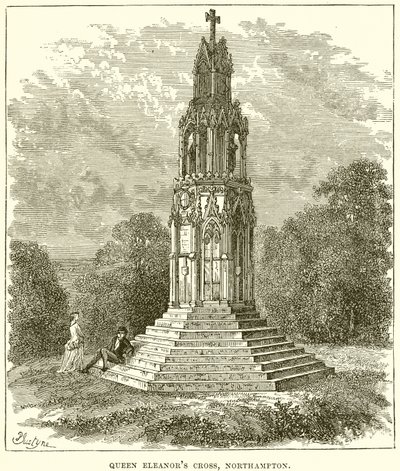 Queen Eleanors Cross, Northampton av English School