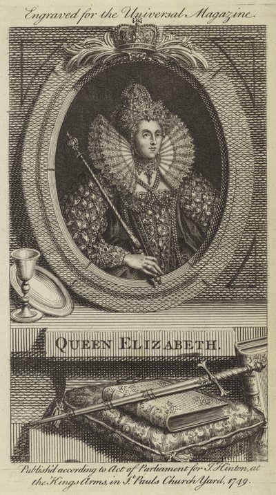 drottning Elizabeth av English School