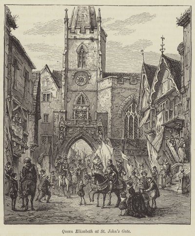 Drottning Elizabeth vid St John