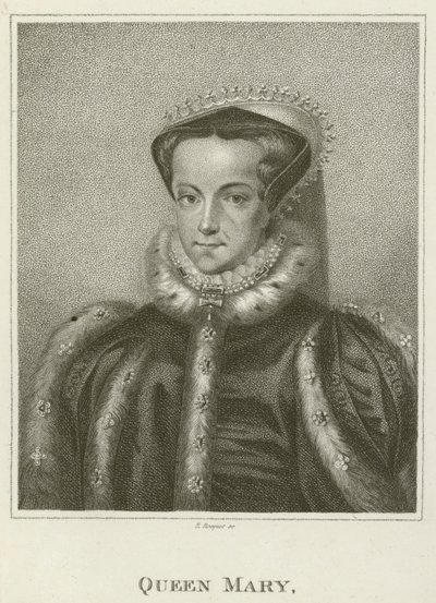 Queen Mary (gravyr) av English School