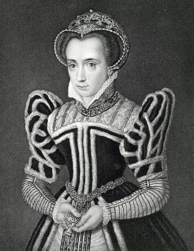 Drottning Mary (gravyr) av English School