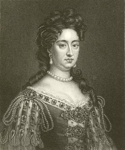 Drottning Mary II av English School