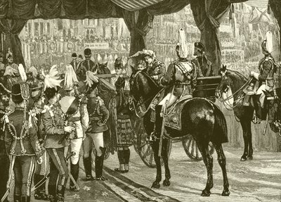 Queen Victoria, Jubilee, Westminster Abbey, tränare, hästar av English School