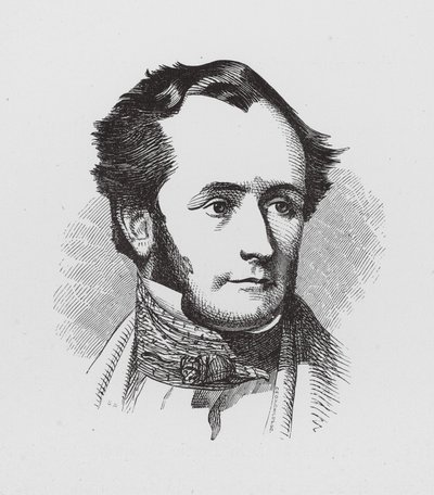 R J Wyatt (engraving) av English School