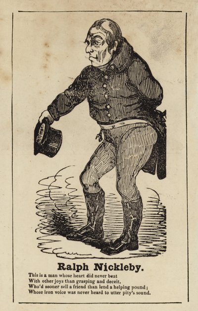 Ralph Nickleby från Nicholas Nickleby av English School