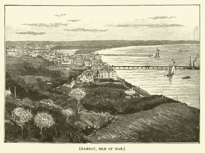 Ramsay, Isle of Man (gravyr) av English School