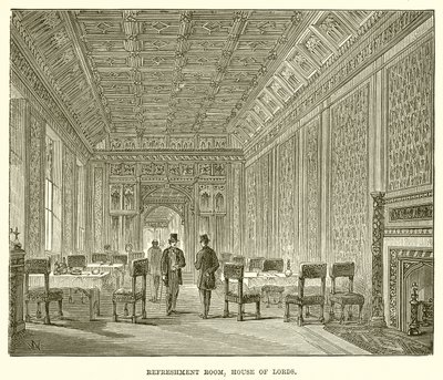 Refreshment Room, House of Lords av English School
