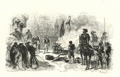 Religionsförföljelse; Francois I (gravyr) av English School