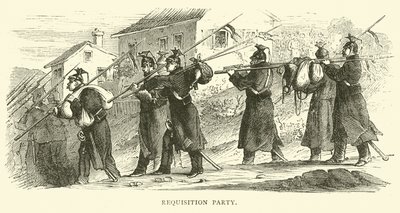 Rekvisitionsfest, september 1870 av English School