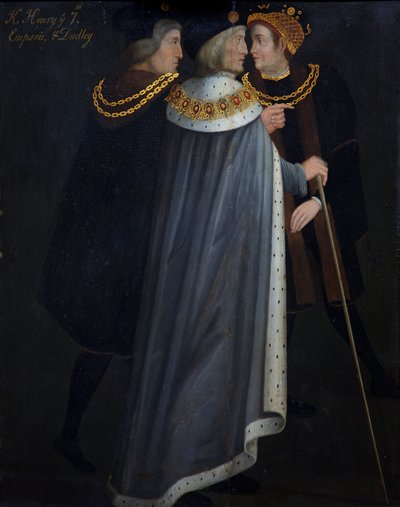 Richard Empson, Henry VII och Edmund Dudley av English School
