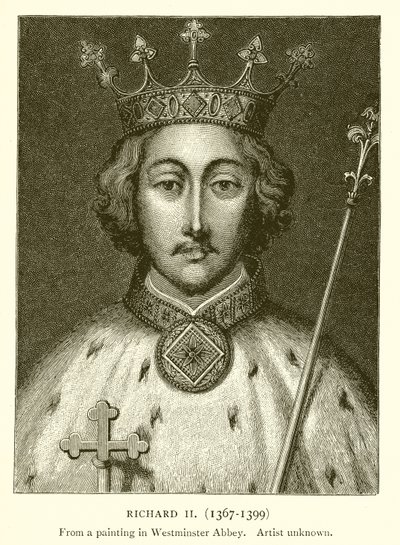 Richard II (1367-1399) av English School