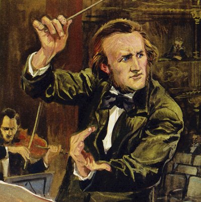 Richard Wagner föddes i Leipzig 1813 av English School