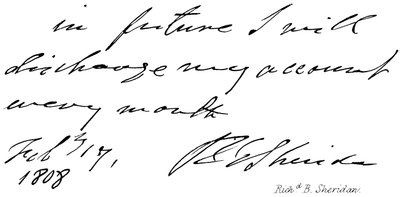 Richard B. Sheridan von English School