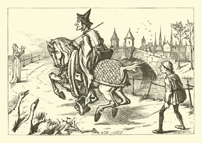 Rid en kuk-häst till Banbury Cross av English School
