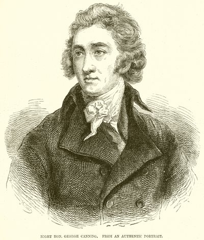 Höger Hon. George Canning av English School