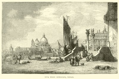 Riva Degli Schiavoni, Venedig av English School