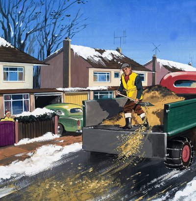 Road Gritter av English School