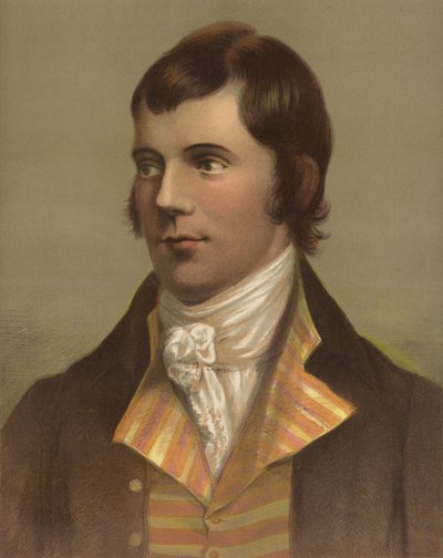 Robert Burns (kromolit) av English School