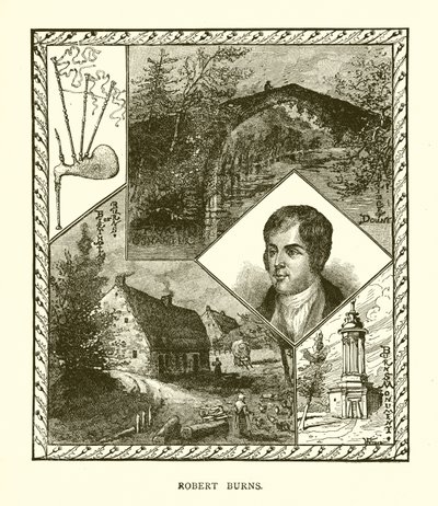 Robert Burns av English School