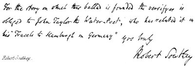 Robert Southey av English School