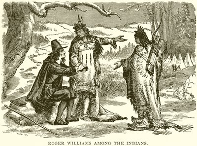 Roger Williams bland indianerna av English School