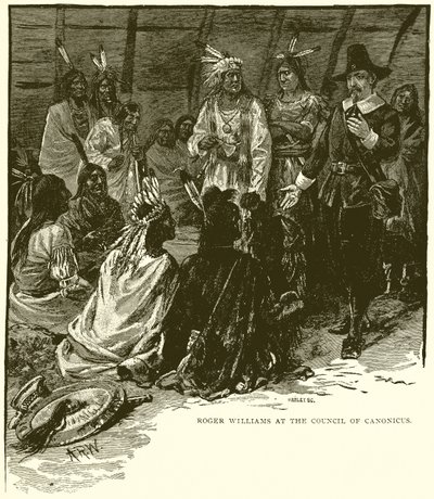Roger Williams på Council of Canonicus av English School