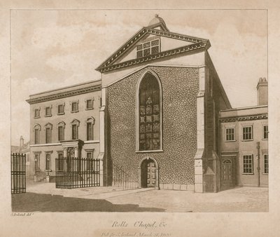 Rolls Chapel, London av English School