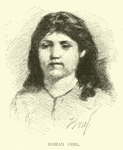 romersk flicka av English School