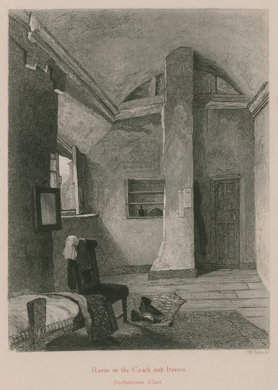 Rum i Coach and Horses, Bartholomew Road, London av English School