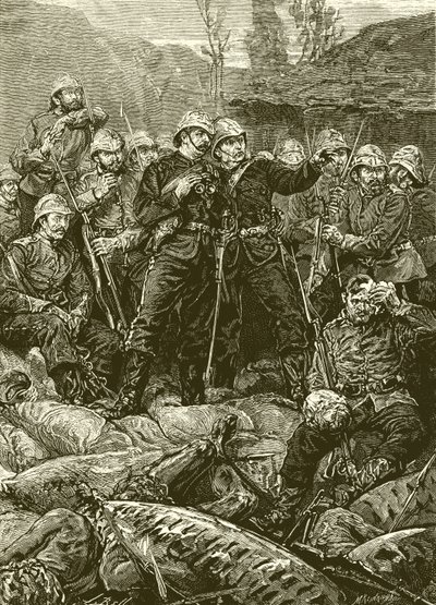 Rorkes Drift: Morgonen efter attacken av English School