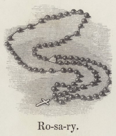 Rosenkrans (gravyr) av English School