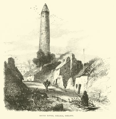 Round Tower, Killala, Irland av English School