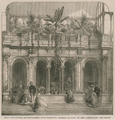 Royal Horticultural Society trädgårdar, South Kensington av English School