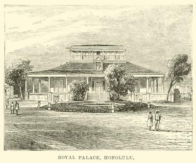 Kungliga palatset, Honolulu av English School