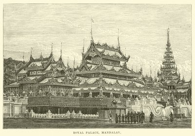 Kungliga palatset, Mandalay av English School