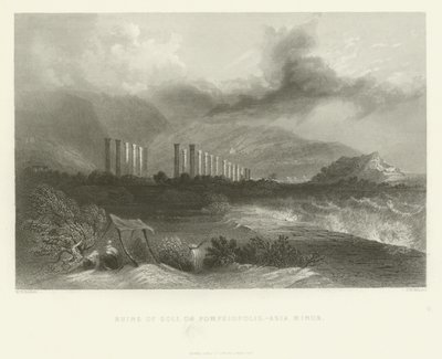 Ruinerna av Soli, eller Pompeiopolis, Mindre Asien, 1837 av English School