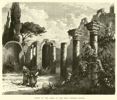 Ruinerna av Abbey of the Holy Trinity, Venosa av English School