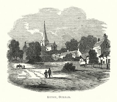Ryton, Durham (gravyr) av English School