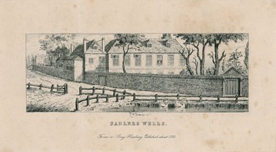 Sadlers Wells, innan de ersattes av Musick House and Spa av English School