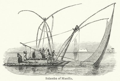 Salamba från Manilla (gravyr) av English School