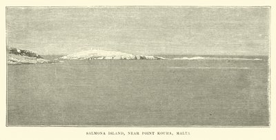 Salmona Island, nära Point Koura, Malta av English School