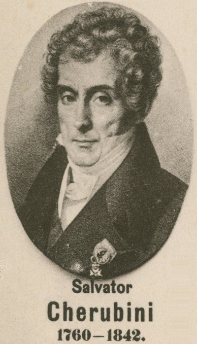 Salvator Cherubini (gravyr) av English School