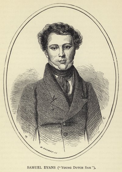 Samuel Evans, Young Dutch Sam av English School