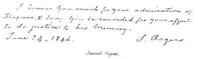 Samuel Rogers av English School
