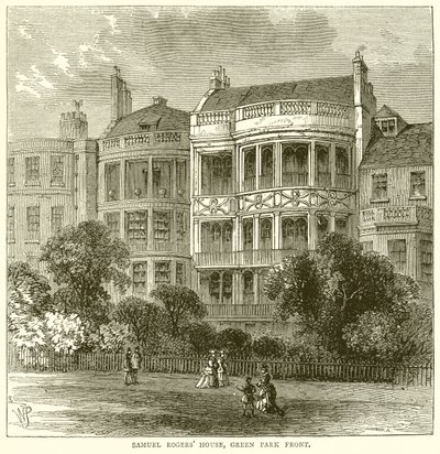 Samuel Rogers House, Green Park Front av English School